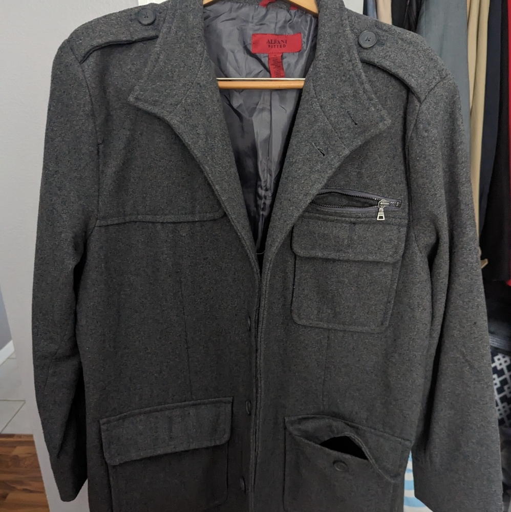 Beautiful grey coat like new condition
